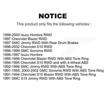 Charger l'image dans la galerie, Front Brake Caliper Rotors Ceramic Pad Kit For Chevrolet S10 GMC Sonoma Blazer Jimmy S15 KC8-100729T