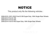 Charger l'image dans la galerie, Front Brake Caliper Rotors &amp; Ceramic Pad Kit For Ford E-350 Super Duty E-250 E-150 E-450 KC8-100734T