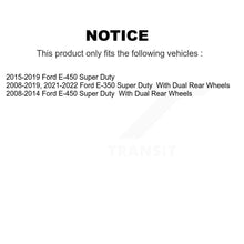 Load image into Gallery viewer, Front Disc Brake Caliper Rotors And Ceramic Pads Kit For Ford E-350 Super Duty E-450 KC8-100735T