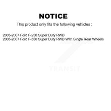 Charger l'image dans la galerie, Front Brake Rotors &amp; Ceramic Pad Kit With Calipers For Ford F-250 Super Duty F-350 RWD