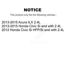 Load image into Gallery viewer, Front Rear Disc Brake Caliper Rotor And Ceramic Pad Kit (10Pc) For Honda Civic Acura ILX KC8-101045T