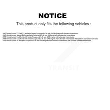 Load image into Gallery viewer, Front Rear Disc Brake Caliper Rotors And Ceramic Pads Kit (10Pc) For Honda Accord KC8-101066T