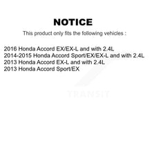 Charger l'image dans la galerie, Front Rear Disc Brake Caliper Rotors And Ceramic Pads Kit (10Pc) For Honda Accord KC8-101092T