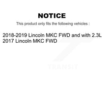 Load image into Gallery viewer, Front Rear Disc Brake Caliper Rotors And Ceramic Pads Kit (10Pc) For Lincoln MKC KC8-101145T