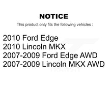 Load image into Gallery viewer, Front Rear Disc Brake Caliper Rotor And Ceramic Pad Kit (10Pc) For Ford Edge Lincoln MKX KC8-101180T