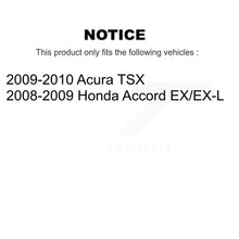 Load image into Gallery viewer, Front Rear Disc Brake Caliper Rotors &amp; Ceramic Pad Kit (10Pc) For Honda Accord Acura TSX KC8-101208T