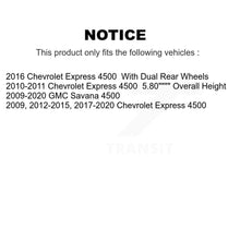 Load image into Gallery viewer, Front Rear Brake Caliper Rotor And Ceramic Pad Kit (10Pc) For Chevrolet Express 4500 GMC KC8-101277T