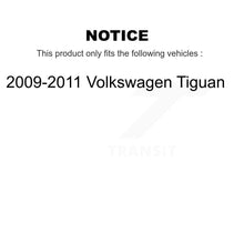 Load image into Gallery viewer, Front Rear Disc Brake Caliper Rotor Ceramic Pad Kit (10Pc) For Volkswagen Tiguan