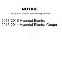 Load image into Gallery viewer, Front Rear Disc Brake Caliper Rotor And Ceramic Pad Kit (10Pc) For Hyundai Elantra Coupe KC8-101400T