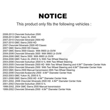Charger l&#39;image dans la galerie, Rear Brake Caliper Coat Rotor Ceramic Pad Kit For Chevrolet Silverado 2500 HD XL