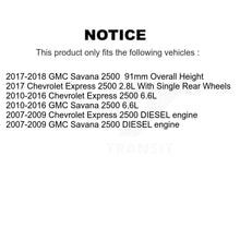 Load image into Gallery viewer, Front Rear Brake Caliper Coat Rotor Ceramic Pad Kit (10Pc) For Chevrolet Express