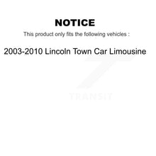 Load image into Gallery viewer, Front Rear Ceramic Brake Pads &amp; Parking Shoes Kit For Lincoln Town Car Limousine