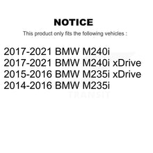 Load image into Gallery viewer, Front Rear Ceramic Brake Pads Parking Shoe Kit For BMW 328i 428i Gran Coupe 230i