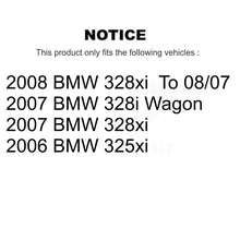 Charger l'image dans la galerie, Front Rear Ceramic Brake Pads And Parking Shoes Kit For BMW 328i 328xi 325xi