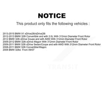 Load image into Gallery viewer, Front Rear Ceramic Brake Pads And Parking Shoes Kit For BMW 328i xDrive X1 328xi