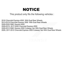 Load image into Gallery viewer, Front Rear Ceramic Brake Pads &amp; Parking Shoes Kit For Chevrolet Express 3500 GMC