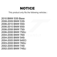 Charger l'image dans la galerie, Front Rear Ceramic Brake Pads And Parking Shoe Kit For BMW 750Li 650i 535i 745Li