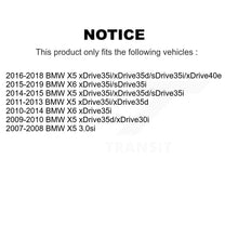 Charger l'image dans la galerie, Front Rear Ceramic Brake Pads And Parking Shoes Kit For BMW X5 X6