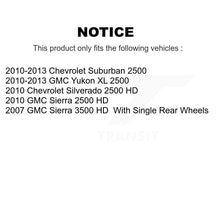 Charger l'image dans la galerie, Front Rear Ceramic Brake Pads &amp; Parking Shoe Kit For Chevrolet Silverado 2500 HD