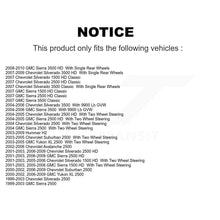 Charger l'image dans la galerie, Front Rear Ceramic Brake Pads &amp; Parking Shoe Kit For Chevrolet Silverado 2500 HD