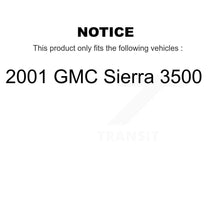 Charger l'image dans la galerie, Front Rear Ceramic Brake Pads Parking Shoes Kit For Chevrolet Silverado 3500 GMC