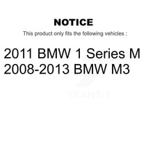 Load image into Gallery viewer, Front Rear Ceramic Brake Pads And Parking Shoes Kit For BMW M3 1 Series M