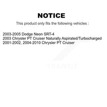 Load image into Gallery viewer, Front Rear Ceramic Brake Pads And Parking Shoe Kit For Chrysler PT Cruiser Dodge
