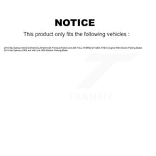 Charger l'image dans la galerie, Front Rear Ceramic Brake Pads And Parking Shoes Kit For Kia Optima