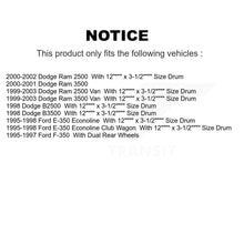 Load image into Gallery viewer, Front Rear Ceramic Brake Pads &amp; Drum Shoe Kit For Dodge Ford Ram 2500 F-350 3500