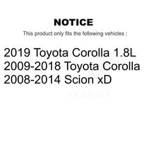 Load image into Gallery viewer, Front Rear Ceramic Brake Pads And Drum Shoes Kit For Toyota Corolla Scion xD
