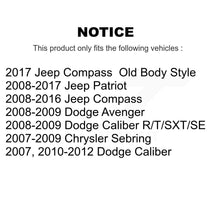Load image into Gallery viewer, Front Rear Ceramic Brake Pads And Drum Shoes Kit For Jeep Patriot Compass Dodge