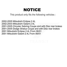 Load image into Gallery viewer, Front Rear Ceramic Brake Pads And Drum Shoes Kit For Chrysler Sebring Mitsubishi
