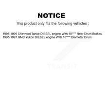 Charger l'image dans la galerie, Front Rear Ceramic Brake Pads And Drum Shoes Kit For Chevrolet Tahoe GMC Yukon