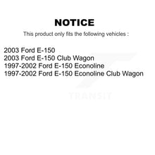 Load image into Gallery viewer, Front Rear Ceramic Brake Pads Drum Shoes Kit For Ford E-150 Econoline Club Wagon