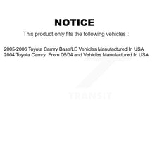 Charger l'image dans la galerie, Front Rear Ceramic Brake Pads And Drum Shoes Kit For Toyota Camry