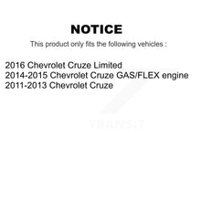 Load image into Gallery viewer, Front Rear Ceramic Brake Pads And Drum Shoes Kit For Chevrolet Cruze Limited