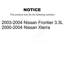 Load image into Gallery viewer, Front Rear Ceramic Brake Pads And Drum Shoes Kit For Nissan Xterra Frontier