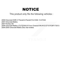 Charger l'image dans la galerie, Front Rear Ceramic Brake Pads And Drum Shoes Kit For Chevrolet Malibu Pontiac G6