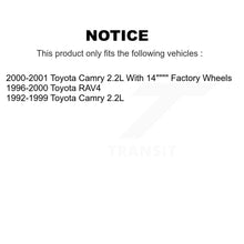 Load image into Gallery viewer, Front Rear Ceramic Brake Pads And Drum Shoes Kit For Toyota Camry RAV4