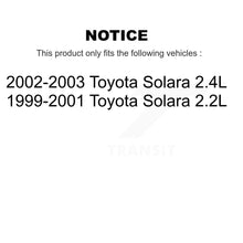 Load image into Gallery viewer, Front Rear Ceramic Brake Pads And Drum Shoes Kit For Toyota Solara