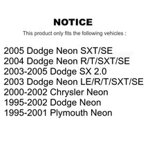 Load image into Gallery viewer, Front Rear Ceramic Brake Pads &amp; Drum Shoes Kit For 1995-1997 Neon Dodge Plymouth