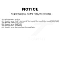Charger l'image dans la galerie, Front Rear Ceramic Brake Pads And Drum Shoes Kit For Mitsubishi Lancer
