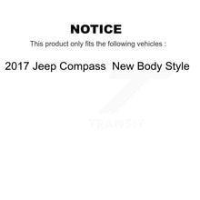 Charger l'image dans la galerie, Front Rear Ceramic Brake Pads Drum Shoe Kit For 2017 Jeep Compass New Body Style