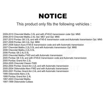 Load image into Gallery viewer, Front CV Axle Shaft Kit For Chevrolet Malibu Pontiac G6 Grand Am Oldsmobile Aura