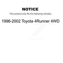 Charger l'image dans la galerie, Front CV Axle Drive Shaft Complete Assembly Kit For Toyota 4Runner Tacoma 4WD