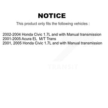 Charger l'image dans la galerie, Front CV Axle Drive Shaft Complete Assembly Kit For Honda Civic Acura EL