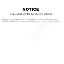 Charger l'image dans la galerie, Front CV Axle Drive Shaft Assembly Kit For Jeep Grand Cherokee Commander