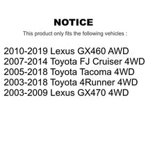 Load image into Gallery viewer, Front CV Axle Shaft Kit For Toyota Tacoma 4Runner FJ Cruiser Lexus GX460 GX470
