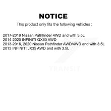 Load image into Gallery viewer, Rear CV Axle Drive Shaft Assembly Kit For Nissan Pathfinder INFINITI QX60 JX35