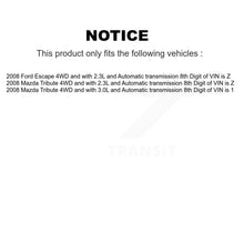 Load image into Gallery viewer, Front Rear CV Axle Drive Shaft Assembly Kit For 2008 Ford Escape Mazda Tribute